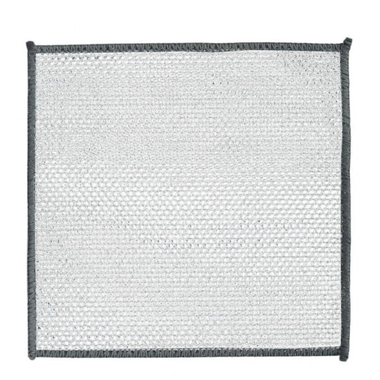 Generic Pack of 15 Stainless Steel Dishwash Scrub (Silver)