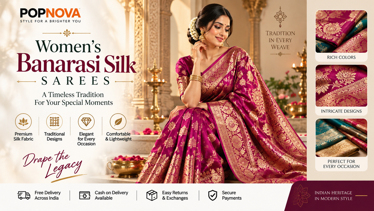 Women's Banarasi Silk Sarees