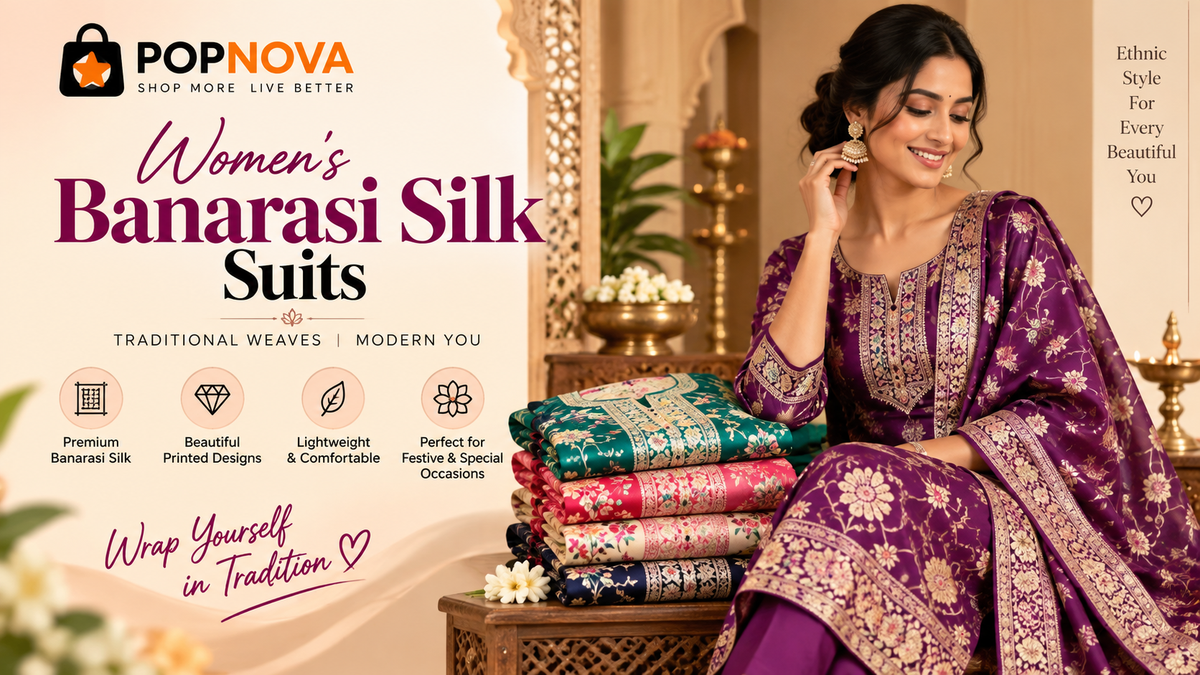 Women’s Banarasi Silk Suits