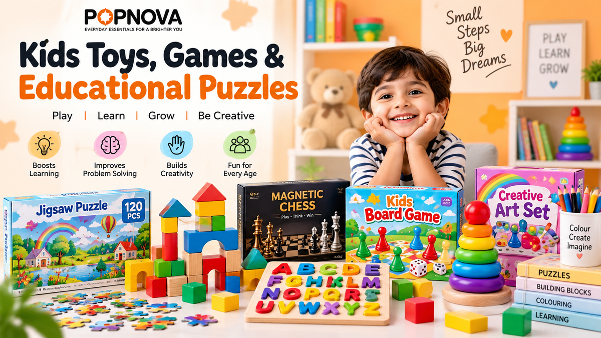 Kids Toys, Games & Educational Puzzles