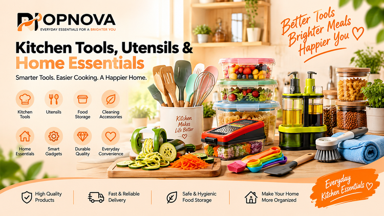 Kitchen Tools, Utensils & Home Essentials