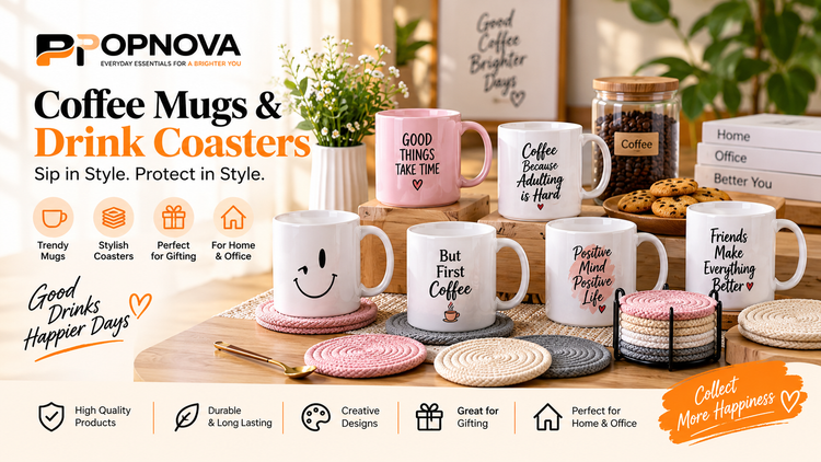 Coffee Mugs & Drink Coasters