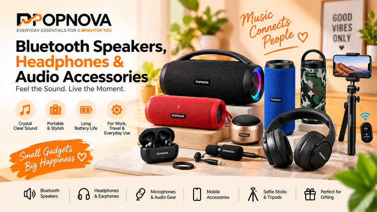 Bluetooth Speakers, Headphones & Audio Accessories