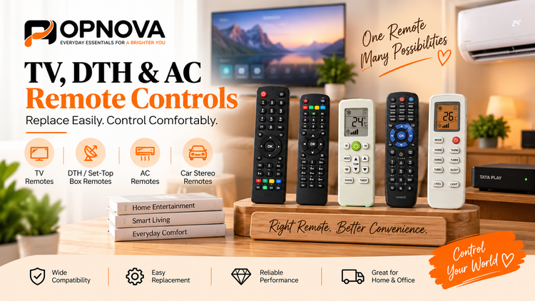 TV, DTH & AC Remote Controls