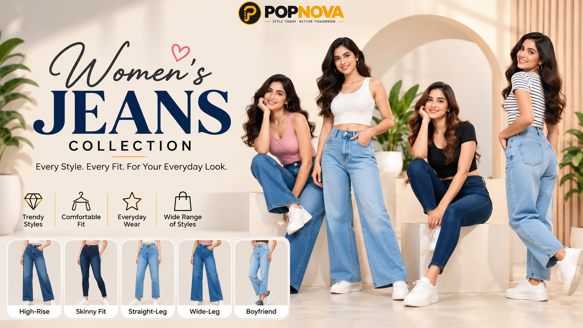 Women's Jeans – Stylish Denim Jeans for Women