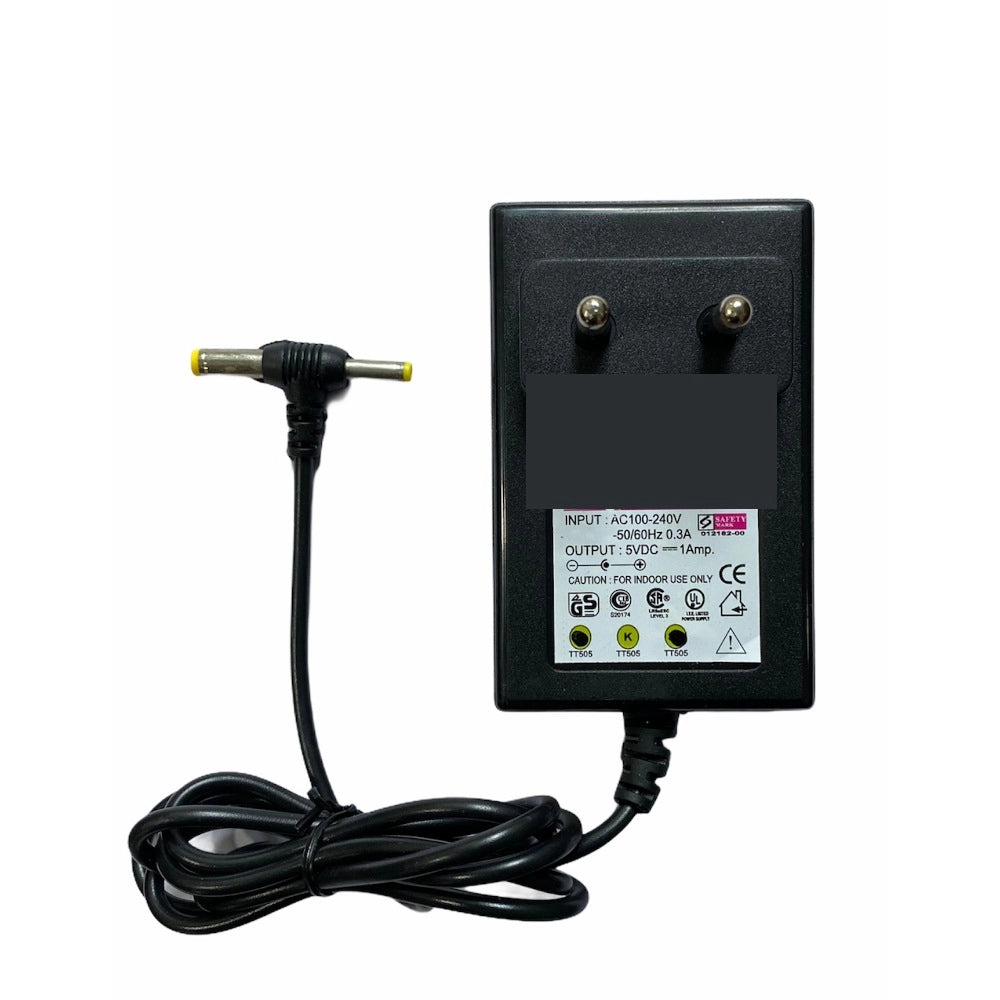 5V 1A Power Adapter, Power Supply AC Input 100 240 V and Output 5V 1A for Set Top Box_DTH Box, CCTV System, Router, Other Electronics And IT Gadgets with DC And Sony Pin (Black) - product image 1