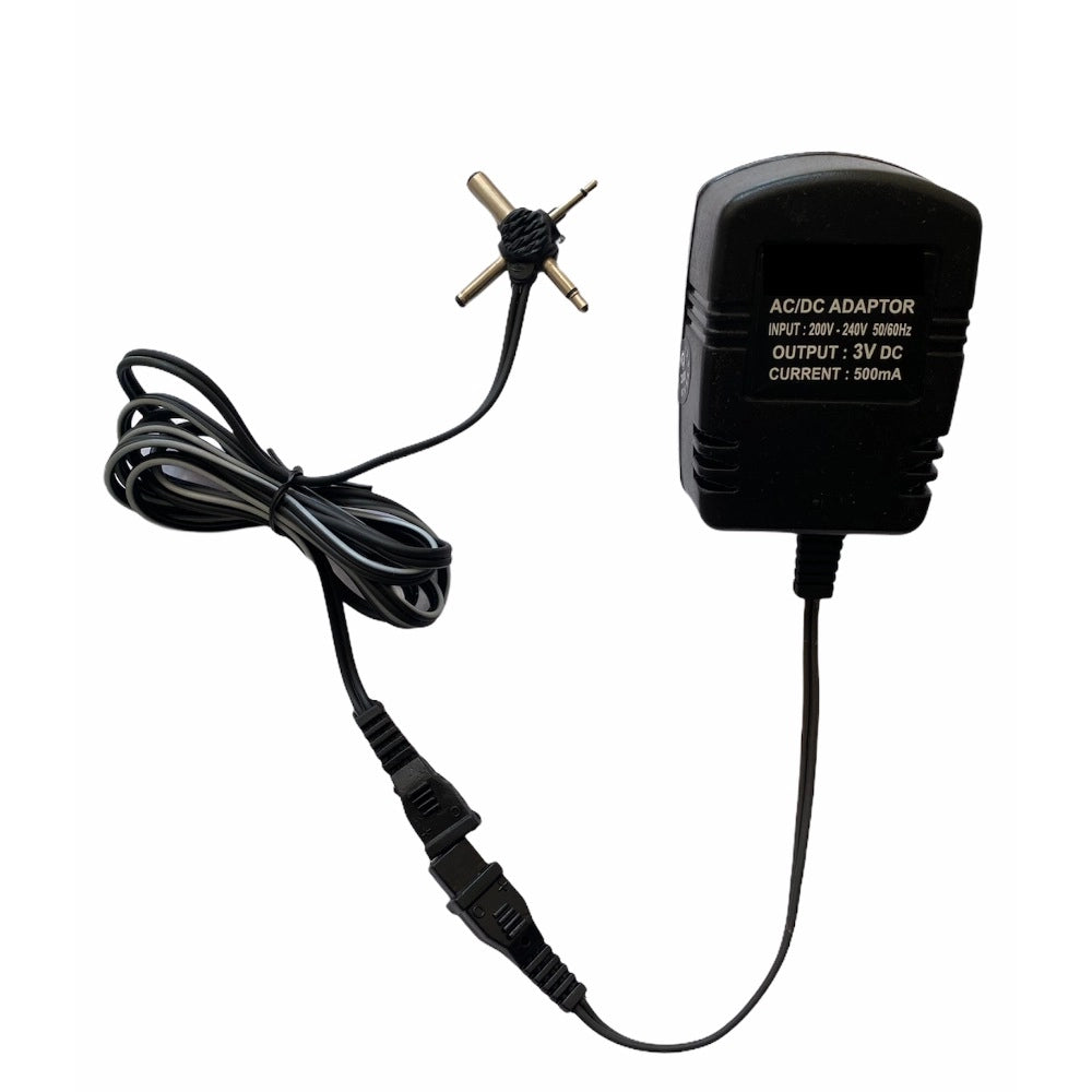 3V 500mA Power Adapter, Power Supply AC Input 200 240 V and Output 3V 500mA for Set Top Box_DTH Box, CCTV System, Router, Other Electronics And IT Gadgets with 4 Pin (Black) - product image 1