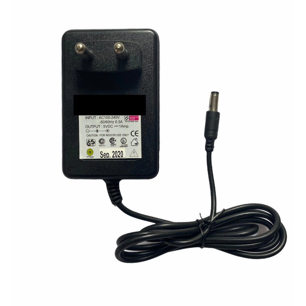 5V 1A Power Adapter, Power Supply AC Input 100 240 V and Output 5V 1A for Set Top Box_DTH Box, CCTV System, Router, Other Electronics And IT Gadgets with DC Pin (Black) - product image 1