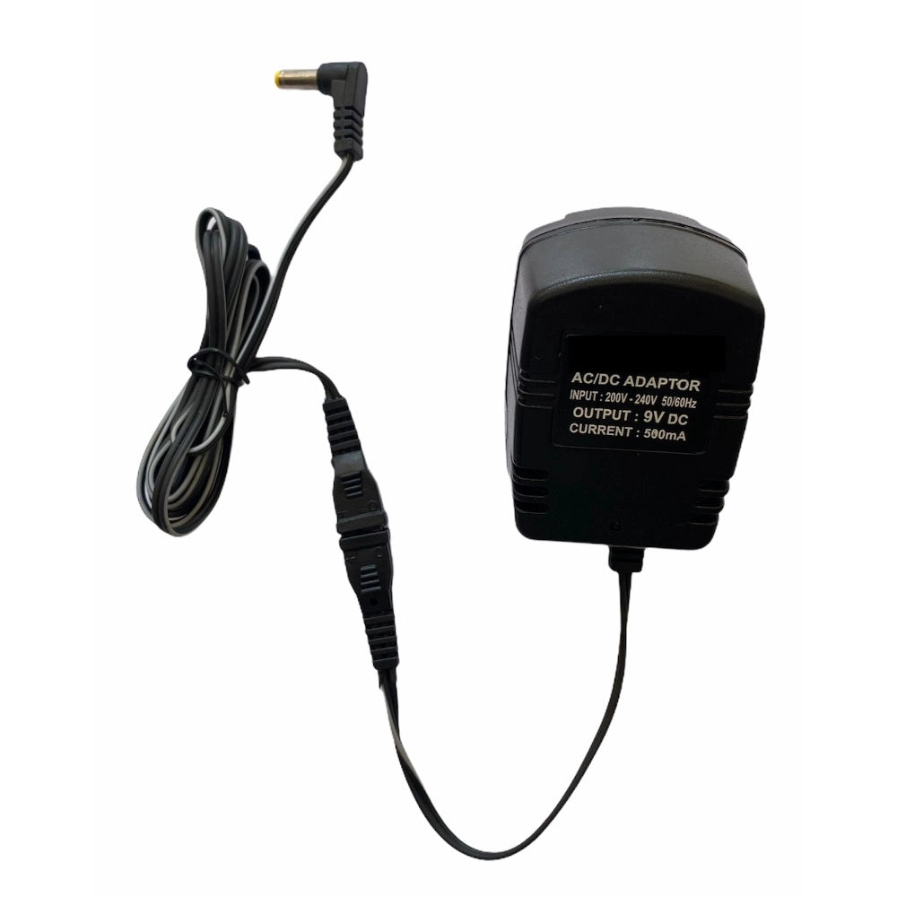9V 500mA Power Adapter, Power Supply AC Input 200 240 V and Output 9V 500mA for Set Top Box_DTH Box, CCTV System, Router, Other Electronics And IT Gadgets with DC Pin (Black) - product image 1