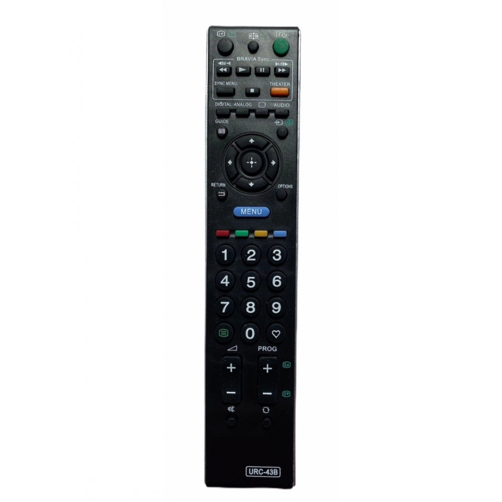 Generic LCD_LED Remote No. URC 43, Compatible With Sony Bravia LCD_LED TV Remote Control_Old Remote Functions Must Be Exactly Same (Color:Multi) - POPNOVA