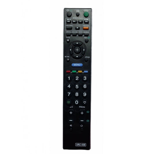 Generic LCD_LED Remote No. URC 43, Compatible With Sony Bravia LCD_LED TV Remote Control_Old Remote Functions Must Be Exactly Same (Color:Multi) - POPNOVA
