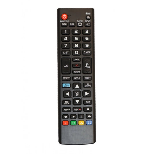 Generic Remote No. URC 122 With Basic Smart And 3D Functions (No Voice Command), Compatible With LG LCD_LED_3D Plasma TV Remote Control (Color:Multi) - POPNOVA