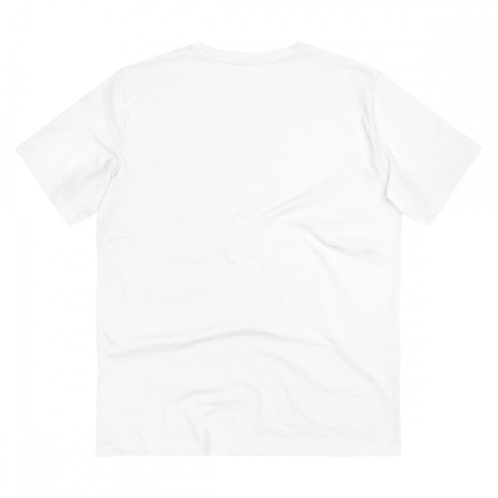 Generic Men's PC Cotton 7th Anniversary Printed T Shirt (Color: White, Thread Count: 180GSM)