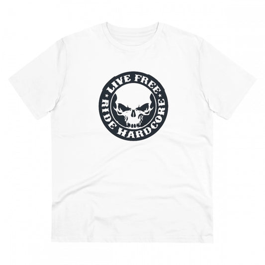 Bike Ride Design Printed T-Shirt for Men (Style 10) - White, Round Neck, Half Sleeve - POPNOVA - photo 1