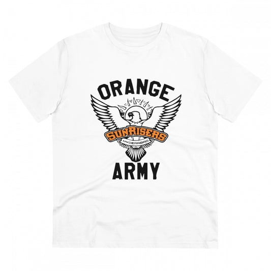 Cricket Design Printed T-Shirt for Men (Style 16) - White, Round Neck, Half Sleeve - POPNOVA - photo 1