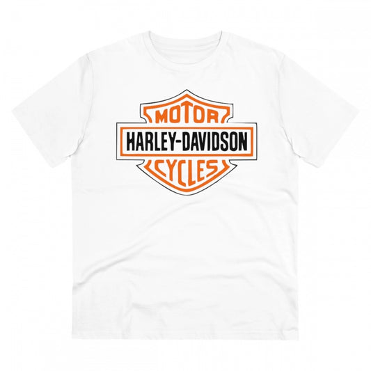 Bike Ride Design Printed T-Shirt for Men (Style 13) - White, Round Neck, Half Sleeve - POPNOVA - photo 1