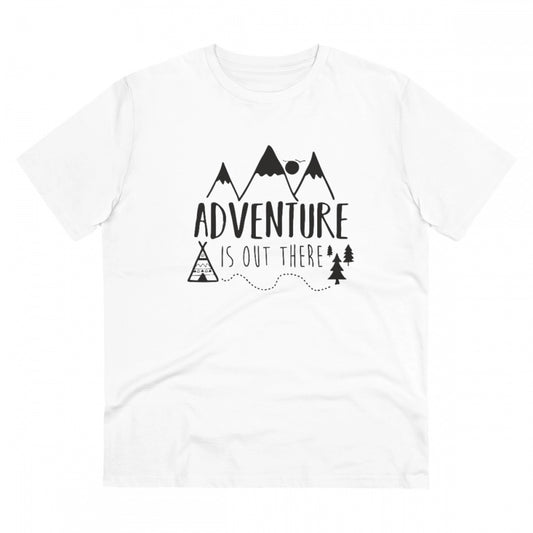 Explore The Unseen Printed T-Shirt for Men (Style 3) - White, Round Neck, Half Sleeve - POPNOVA - photo 1