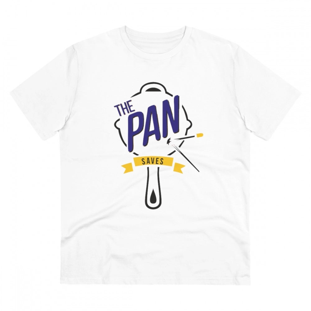 The Pan Pubg Printed T-Shirt for Men - White, Round Neck, Half Sleeve - POPNOVA - photo 1