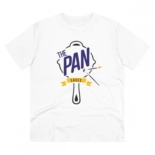 The Pan Pubg Printed T-Shirt for Men - White, Round Neck, Half Sleeve - POPNOVA - photo 1