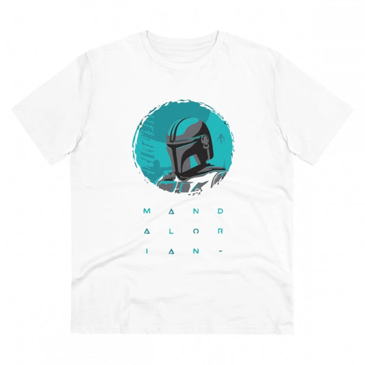 Star Wars Printed T-Shirt for Men - White, Round Neck, Half Sleeve - POPNOVA - photo 1