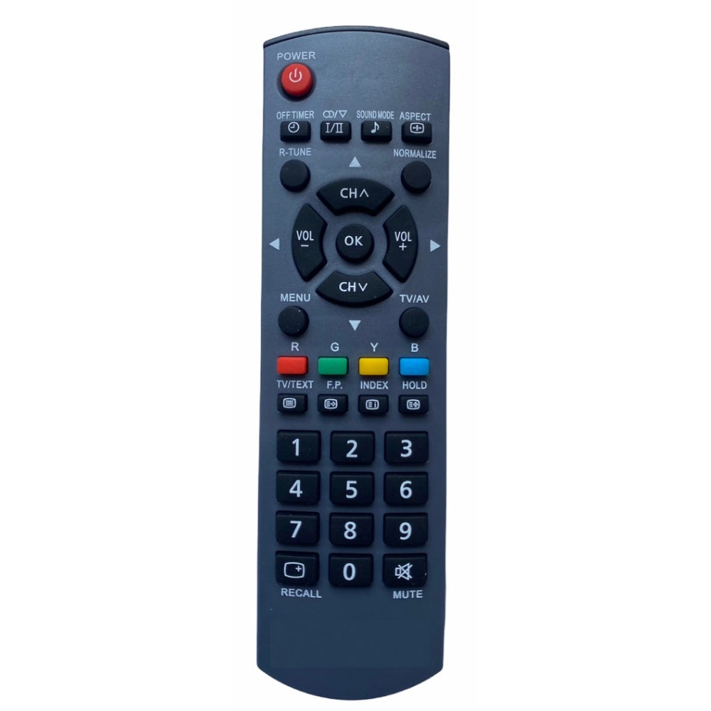 Generic LCD/LED Remote No. URC401A, Compatible with Panasonic LCD/LED TV Remote Control (Exactly Same Remote will Only Work) - POPNOVA