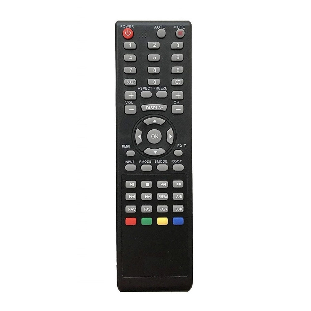 Generic LCD/LED Remote No. CH09, Compatible with Vu LCD/LED Remote Control (Exactly Same Remote will Only Work) - POPNOVA