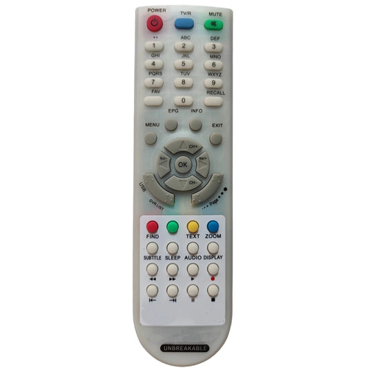 Generic DTH Setup Box Remote, Compatible with MCBS 4000 DTH Set Top Box Remote Control (Exactly Same Remote will Only Work) - POPNOVA