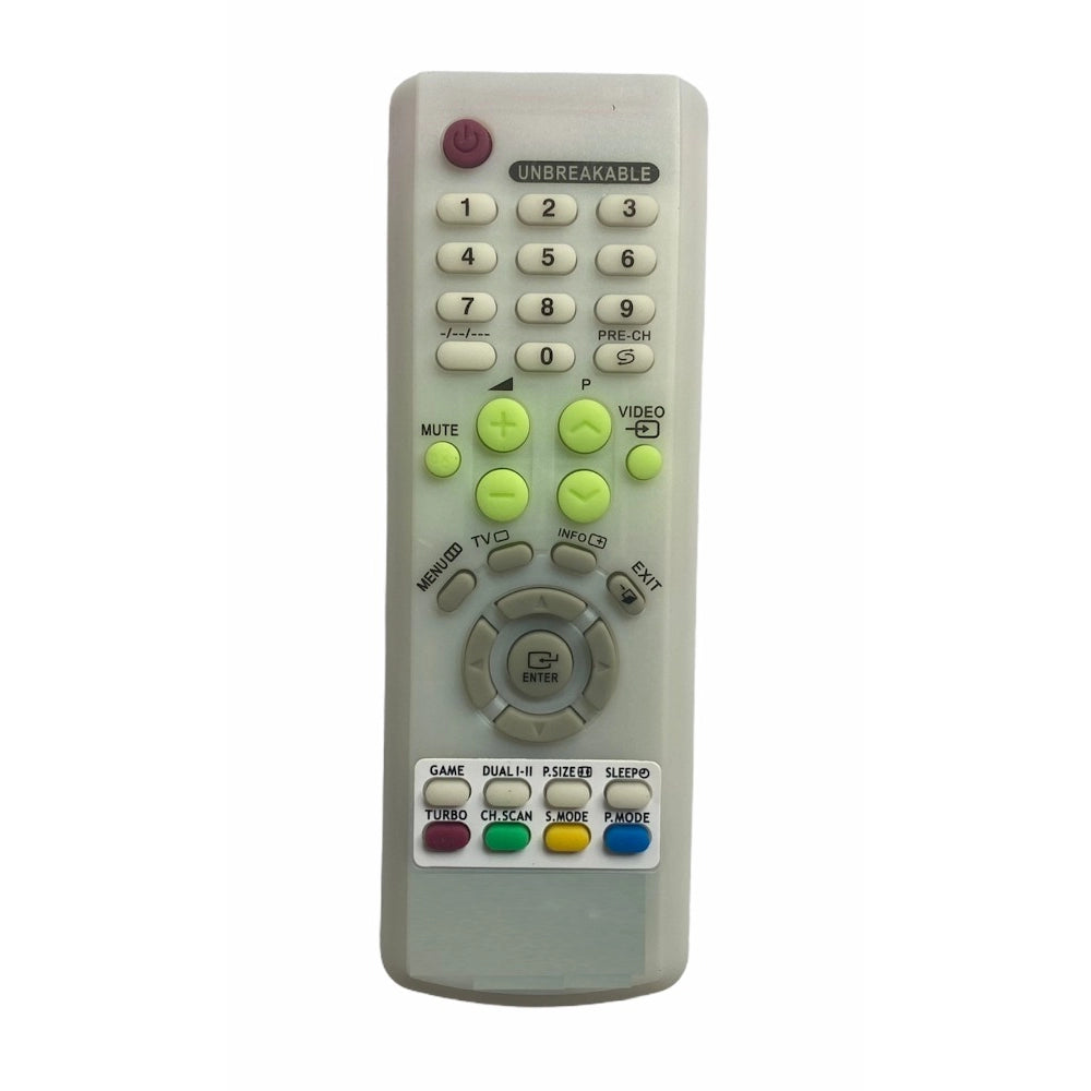 Generic CRT TV Remote No. AA59-00345A, Compatible with Samsung CRT TV Remote Control (Exactly Same Remote will Only Work) - POPNOVA