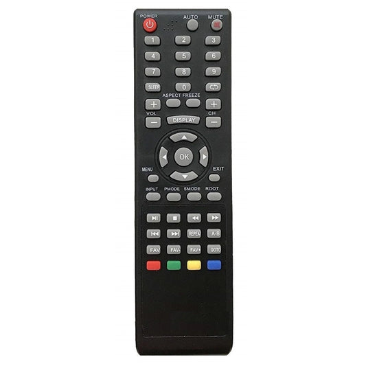Generic LED/LCD Remote No. CH09, Compatible with Genus LCD/LED TV Remote COntrol (Exactly Same Remote will Only Work) - POPNOVA