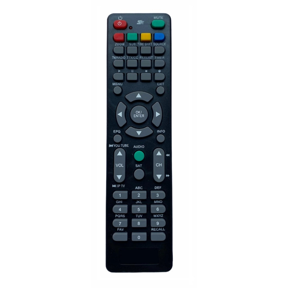 Generic DTH Remote, Compatible with eLink Smart Free Dish DTH (with WiFi) Remote (Exactly Same Remote will Only Work) - POPNOVA