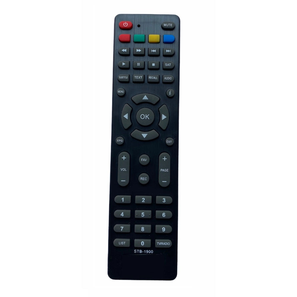 Generic DTH Remote, Compatible with Swaroop Free Dish DTH (with WiFi) Remote (Exactly Same Remote will Only Work) - POPNOVA