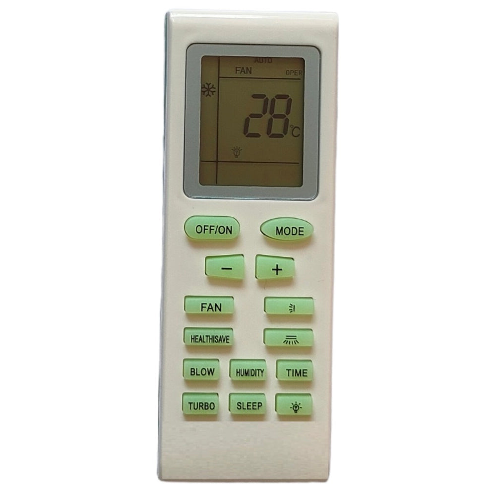 Generic AC Remote No. 18, Compatible for Godrej AC Remote Control (Exactly Same Remote will Only Work) - POPNOVA