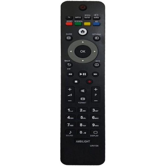 Generic LCD/LED Remote No. UN154, Compatible with Philips LCD/LED TV Remote Control (Exactly Same Remote will Only Work) - POPNOVA