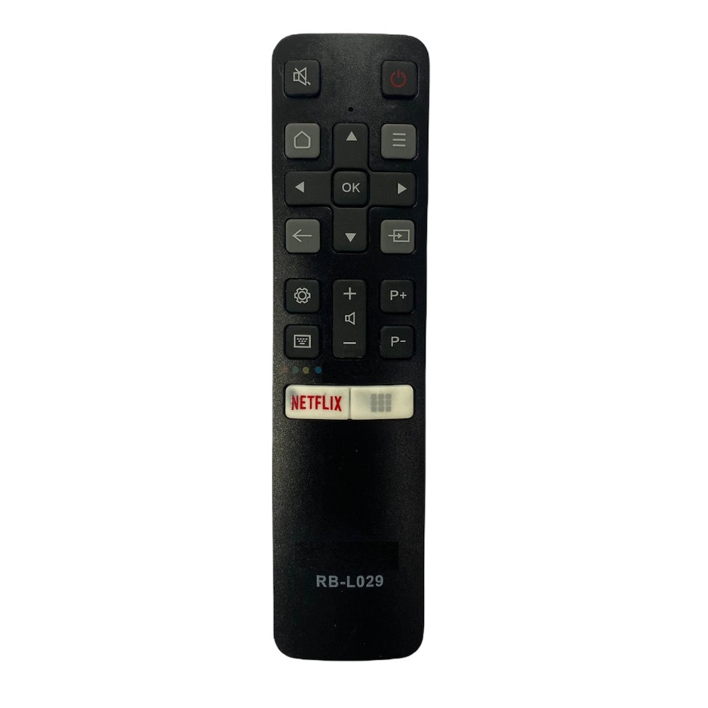 Generic Remote No. L029P with Netflix Function (No Voice), Compatible with TCL Smart TV LCD/LED Remote Control (Exactly Same Remote will Only Work) - POPNOVA