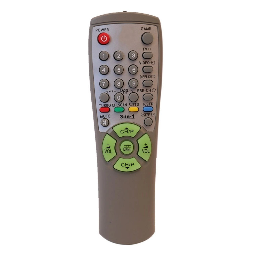 Generic CRT TV Remote No. 00258A SG16, Compatible with Samsung CRT TV Remote Control (Exactly Same Remote will Only Work) - POPNOVA