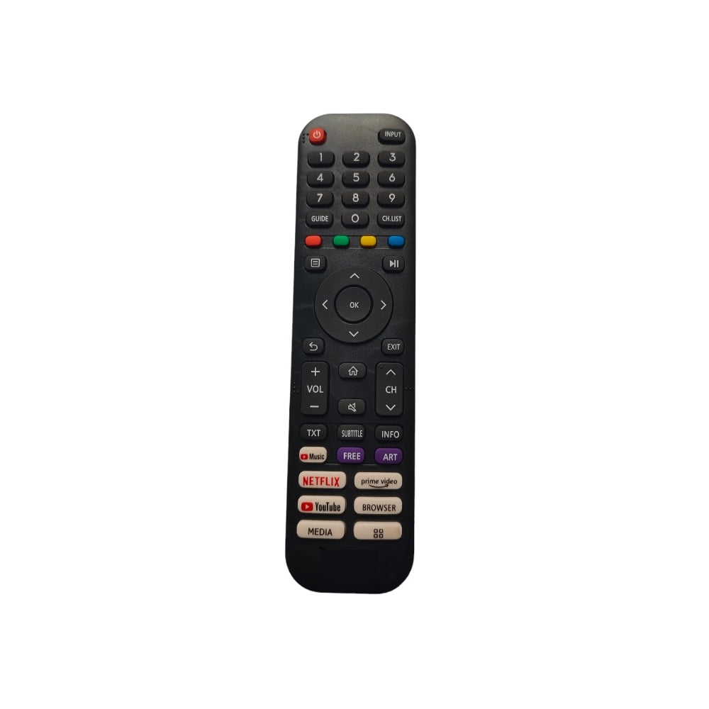 Generic Remote No. 986 (No Voice), Compatible for Vu Smart TV LCD/LED Remote Control (Exactly Same Remote Will Only Work) - POPNOVA