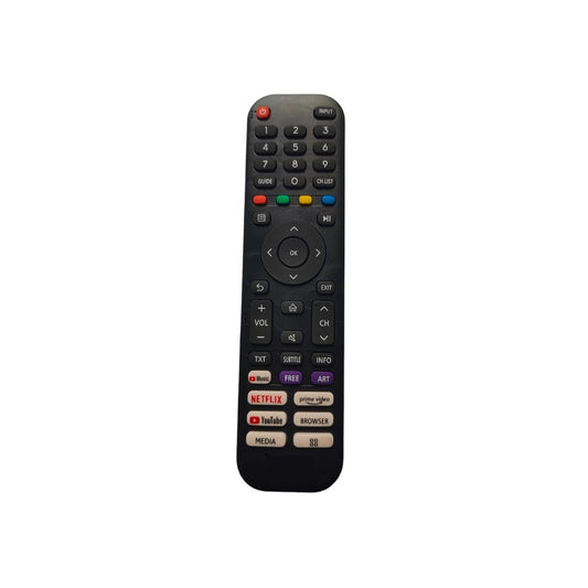 Generic Remote No. 986 (No Voice), Compatible for Vu Smart TV LCD/LED Remote Control (Exactly Same Remote Will Only Work) - POPNOVA