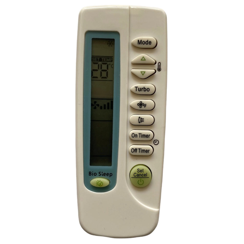 Generic AC Remote No. 11, Compatible with Samsung AC Remote Control (Exactly Same Remote will Only Work) - POPNOVA