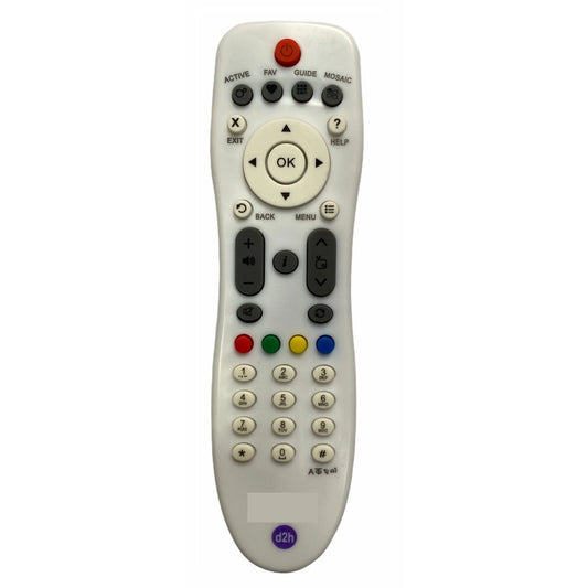 Generic DTH Remote No. 125N (Non-RF), Compatible with Videocon DTH Set Top Box Remote (Exactly Same Remote will Only Work) - POPNOVA