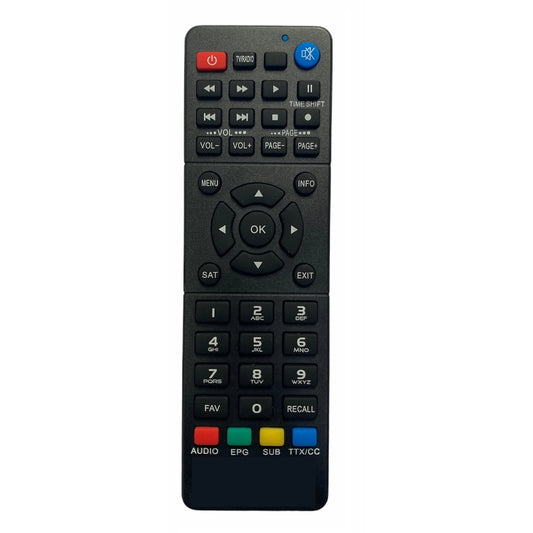 Generic DTH Remote No. 3010, Compatible with Free Dish DTH (with WiFi) Remote (Exactly Same Remote will Only Work) - POPNOVA