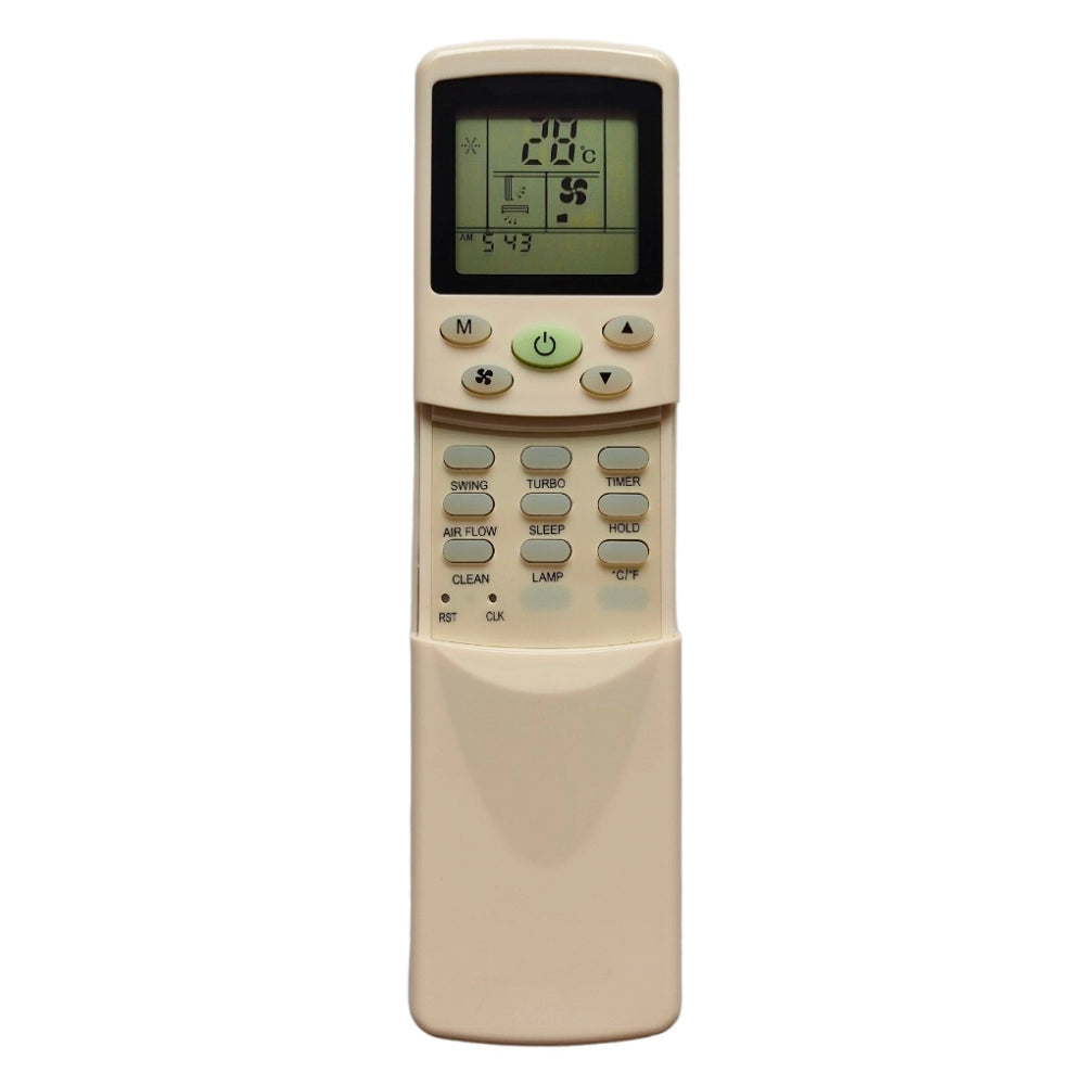 Generic Remote No. 7A, Compatible with Videocon AC Remote Control (Exactly Same Remote will Only Work) - POPNOVA