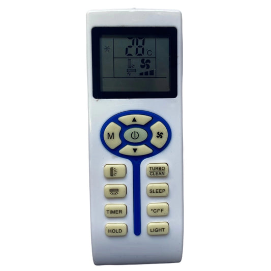 Generic Remote No. 7B, Compatible with Voltas AC Remote Control Model (Exactly Same Remote will Only Work) - POPNOVA