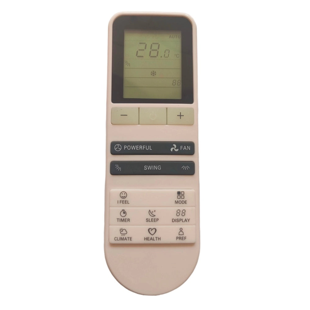 Generic Remote No. 227, Compatible with Bluestar AC Remote Control (Exactly Same Remote will Only Work) - POPNOVA