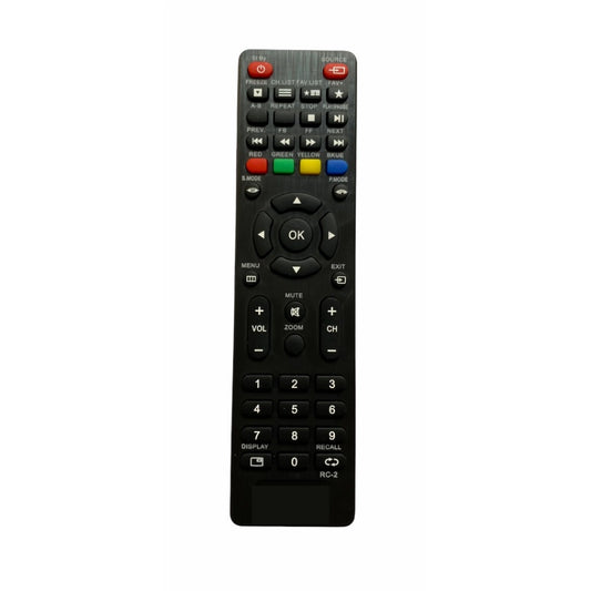 Generic LCD/LED Remote No. REC650, Compatible with Reconnect LCD/LED TV Remote Control (Exactly Same Remote will Only Work) - POPNOVA