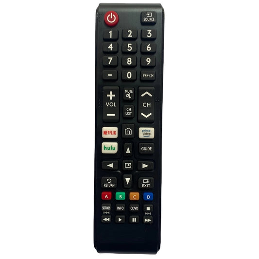 Generic Remote with Netflix Function (No Voice), Compatible for Samsung Smart TV LCD/LED Remote Control (Exactly Same Remote will Only Work) - POPNOVA