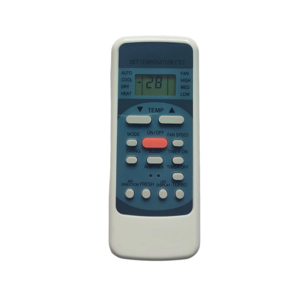 Generic Remote No. 130, Compatible with Hisense AC Remote Control (Exactly Same Remote will Only Work) - POPNOVA