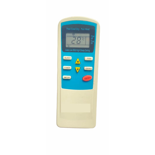 Generic Remote No. 175, Compatible with Videocon AC Remote Control (Exactly Same Remote will Only Work) - POPNOVA