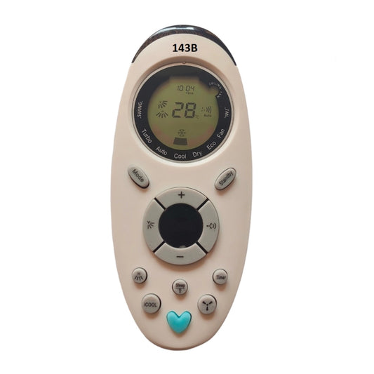 Generic Remote No.143(B), Compatible with Onida AC Remote Control (Exactly Same Remote will Only Work) - POPNOVA
