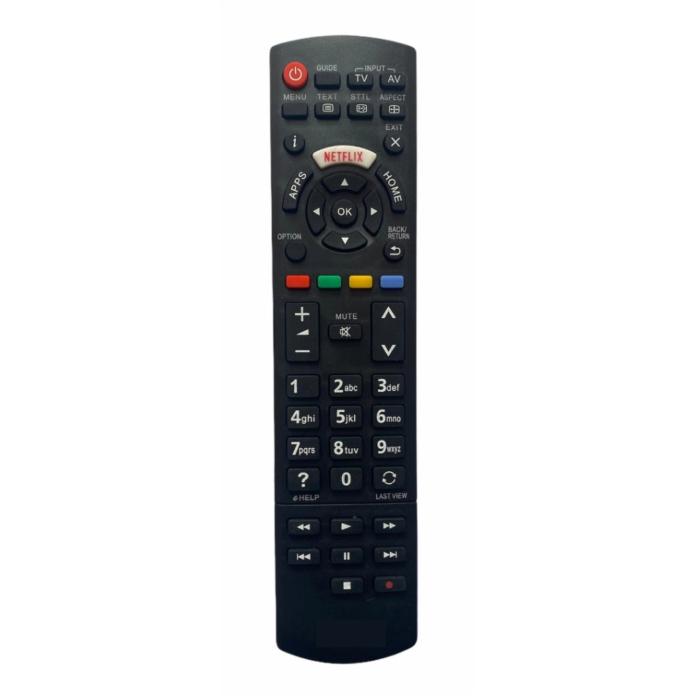 Generic Remote with Netflix Function (No Voice), Compatible with Panasonic Smart TV LCD/LED Remote Control (Exactly Same Remote will Only Work) - POPNOVA