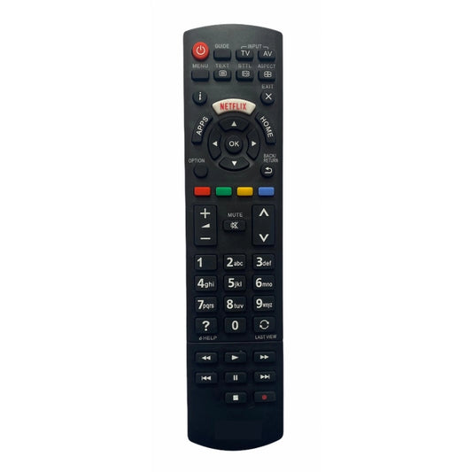Generic Remote with Netflix Function (No Voice), Compatible with Panasonic Smart TV LCD/LED Remote Control (Exactly Same Remote will Only Work) - POPNOVA